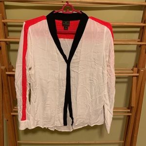 Worthington white blouse
